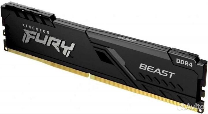 Модуль памяти DDR4 8Gb3200MHzKingston FuryBeast2*8