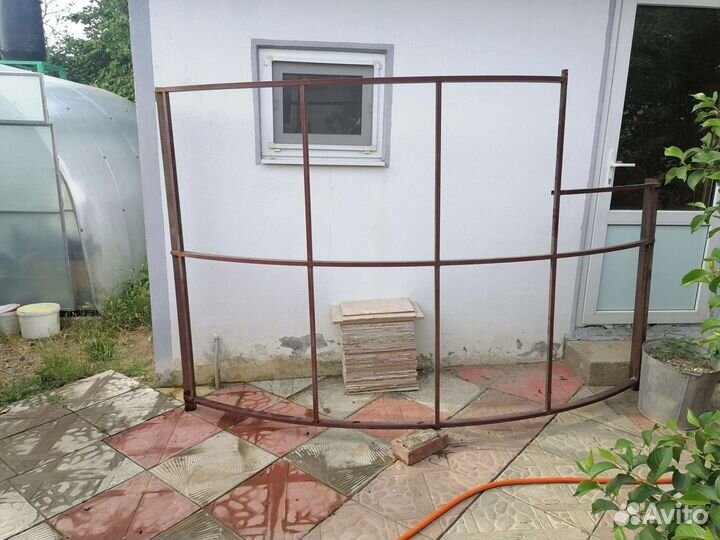 Козырёк над входной дверью размеры 2,45 на 1,56