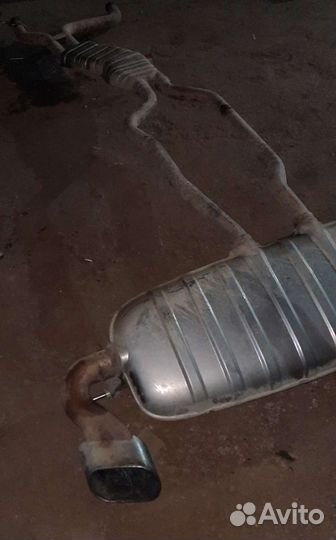 Глушитель Фольксваген Туарег 1