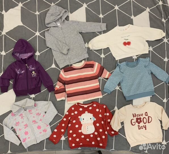 Вещи для девочки пакетом 86-92