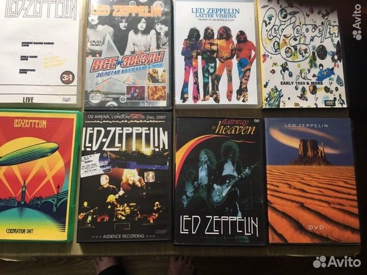 Dvd диски музыка. Led Zeppelin