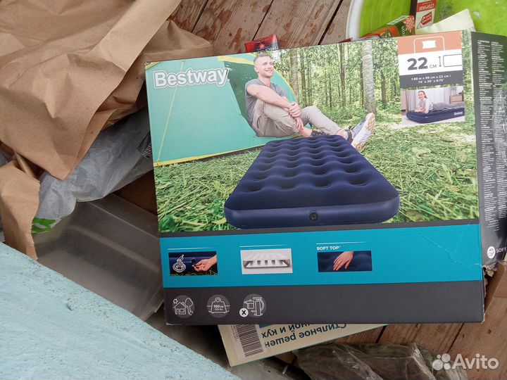 Надувной матрас