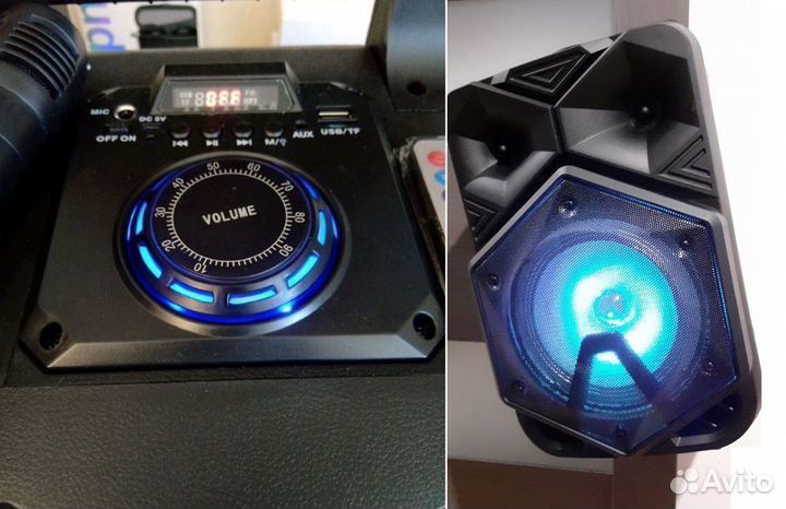 Портативная большая колонка Speaker Чемодан