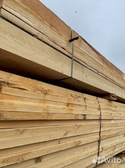 Доска обрезная 25х150х6000
