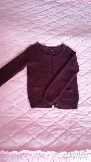 Кардиган для девочки - подростка. Ангора. XS