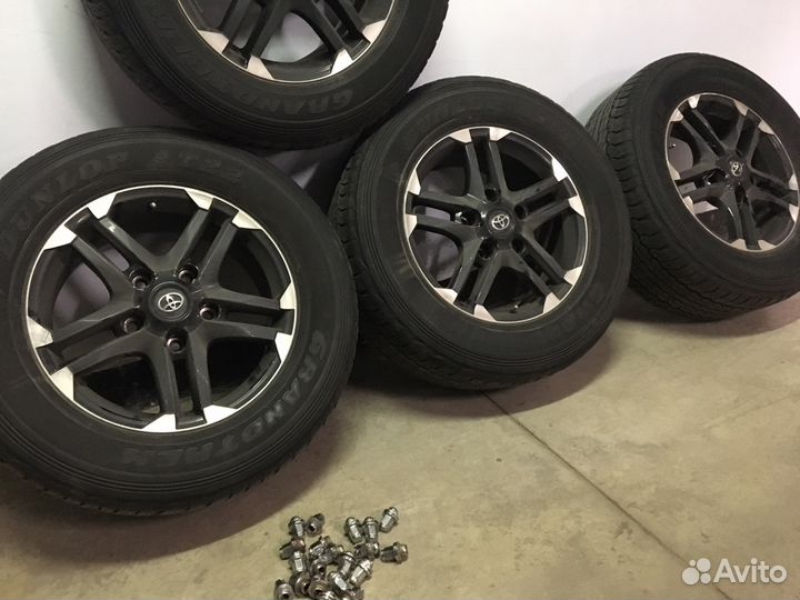 Колеса в сборе R18 toyota land cruiser 200 Тойота