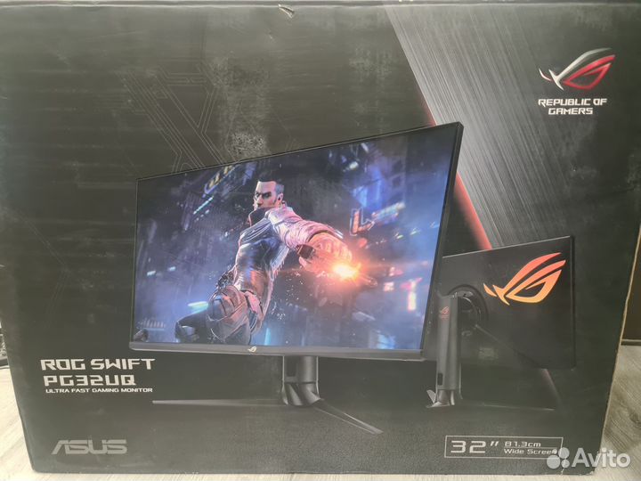 4K монитор Asus ROG swift pg32uq
