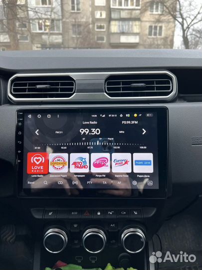 Магнитола Renault Arkana, Duster Android