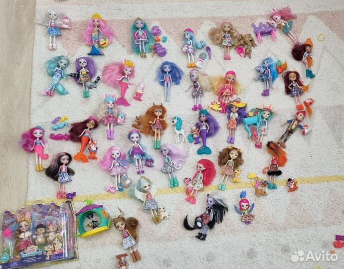 Кукла enchantimals бу коллекция набор русалочек