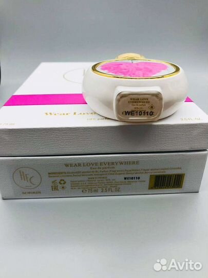 Парфюмерия HFC wear love everywhere