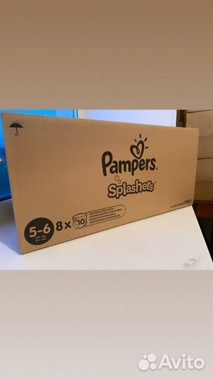 Трусиках для плавания Pampers Splashers 5-6, 14+кг