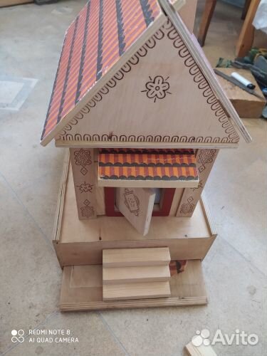 Деревянный конструктор СССР дом сборный