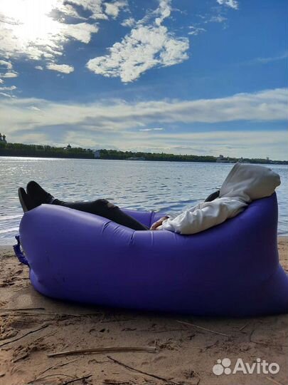 Ламзак биван надувной диван кресло