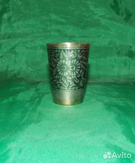 Стопка серебро 875