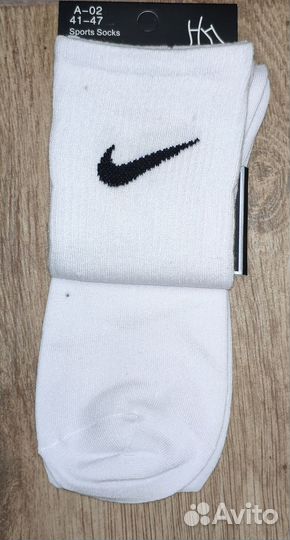 Носки спортивные, лёгкие