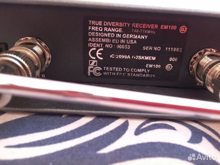 Sennheiser EW100G2 D/C skm/EK/EM/ антенна меняю