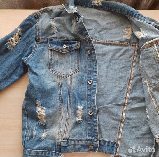 Джинсовая куртка женская