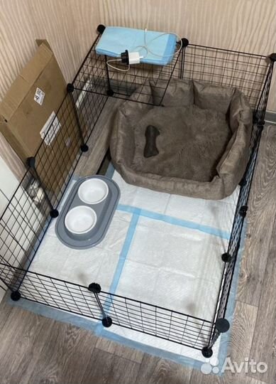 Вольер для щенков