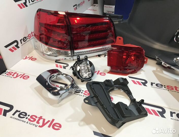 Рестайлинг Lexus LX570 в 2012-2015 R697