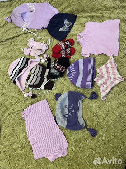 Шапка для девочки 52-54