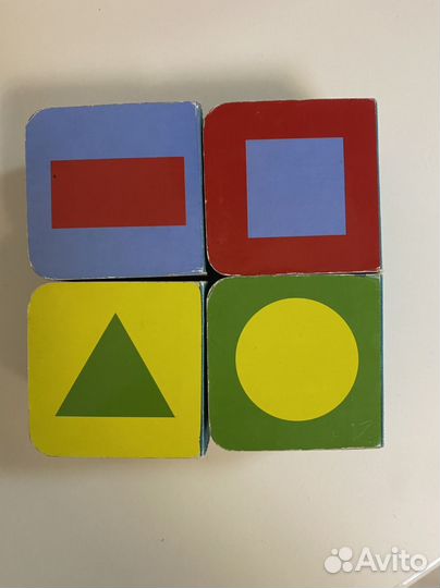 Книжки кубики для малышей
