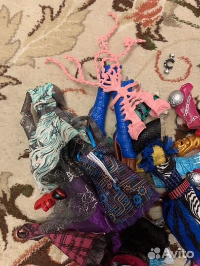 Лот кукол Монстер Хай и акссесуары