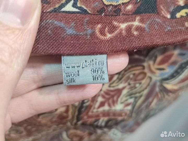 Кашне мужское, ппм, павловопосад, 2 шт