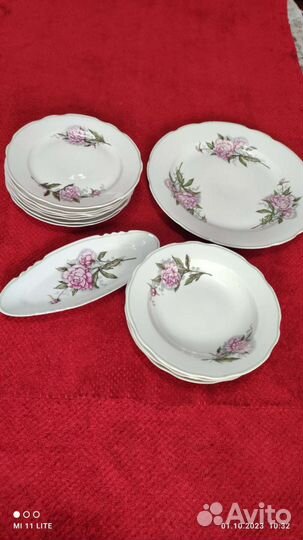 Наборы тарелок СССР