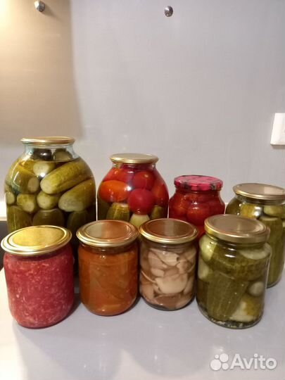 Соления, компоты домашние