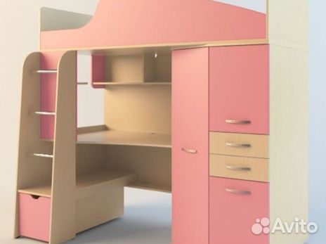 Кровать-чердак