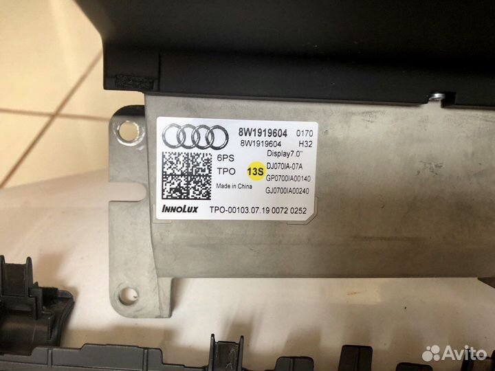 Монитор оригинальный для audi A4 B9, A5,Q5