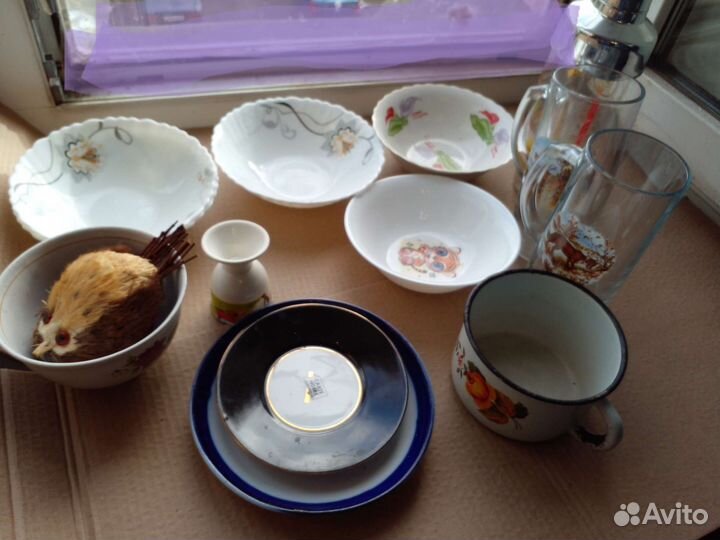 Посуда разная