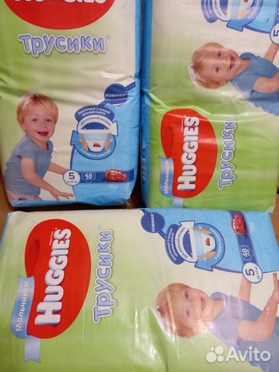 Huggies трусики 5 6 для мальчиков