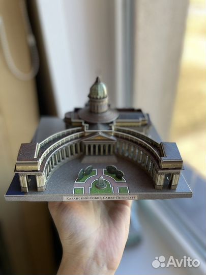 Сборная модель из картона Казанский Собор