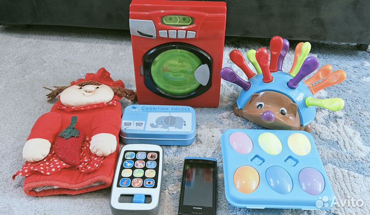 Развивающие игрушки пакетом