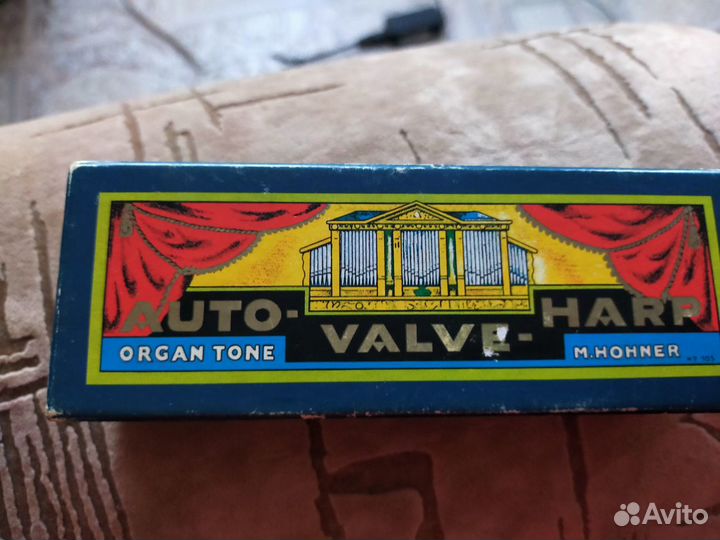 Губная гармонь hohner 105/40 auto Valve harp C