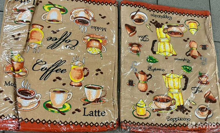 Полотенца вафельное