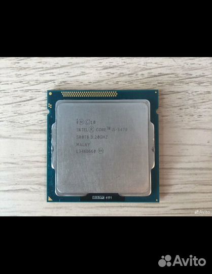 Процессор i5 3470