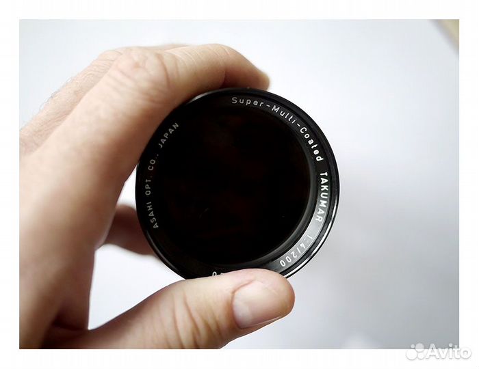 Super-Multi-Coated takumar 200mm F4 телевик