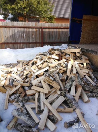 Дрова колотые