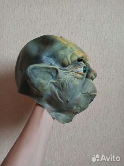 Маска силиконовая Майк Тайсон,Фреди Крюгер,М.Йода