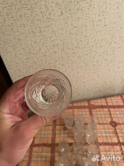 Хрустальные рюмки СССР