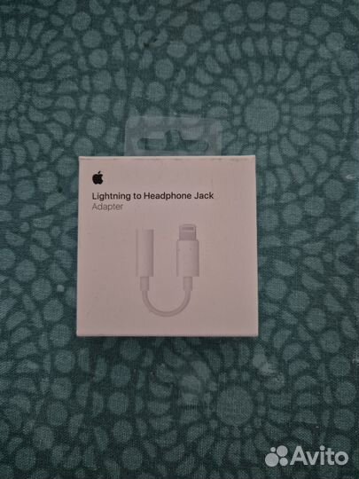 Переходник lightning 3.5 jack