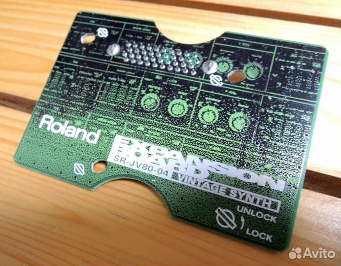ROLAND SR-JV80-04 VINTAGE SYNTH DTM・DAW