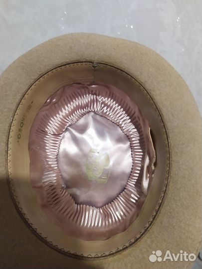 Шляпа фетровая мужская