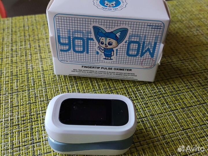 Пульсоксиметр с oled-экраном