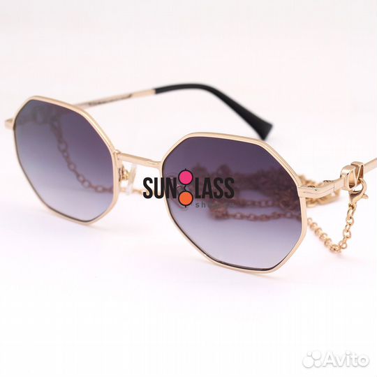 Очки Valentino с цепочкой