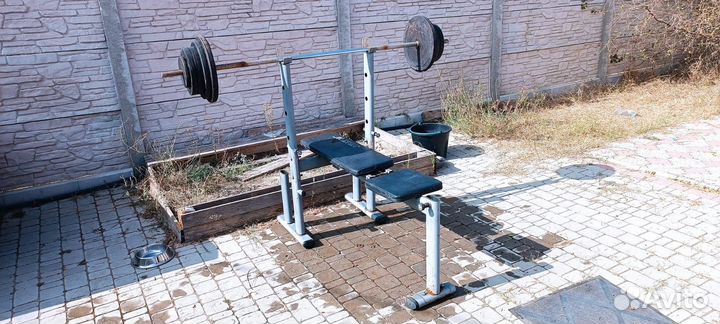 Скамья для жима с штангой
