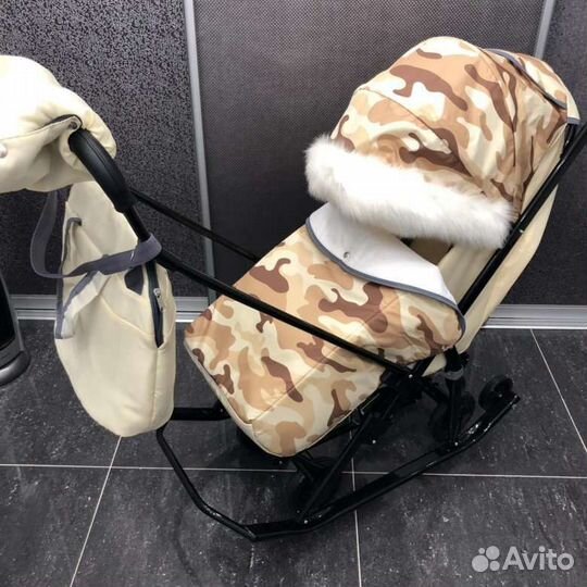 Коляска санки