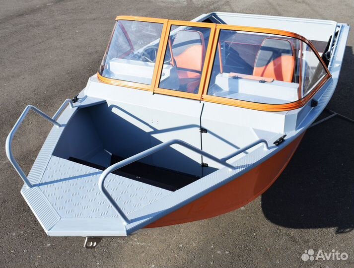 Моторная лодка алюминиевая Неман 500 DC NEW